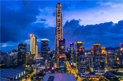 一个繁华城市中的休闲胜地